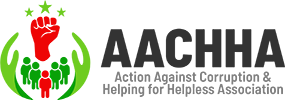 AACHHA-Action Against Corruption & Helping for Helpless Association Balasore Logo